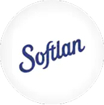 Softlan brand logo.