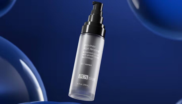 PCA Skin's Pro-Max Age Renewal product representing a decade of skincare research and innovation.