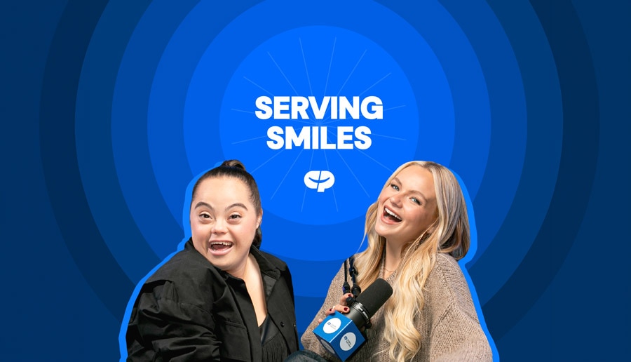 Serving smiles
