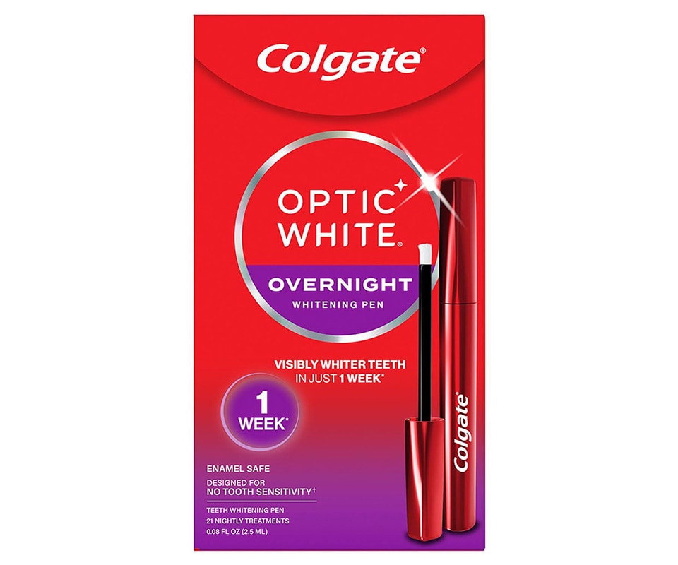 Colgate optic white overnight whitening pen