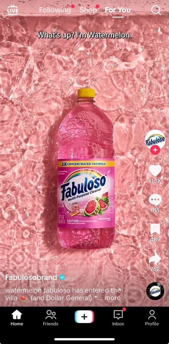 fabuloso bottle from tiktok