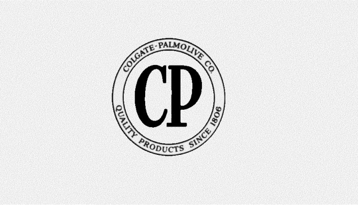 Logo from the 1950s for Colgate-Palmolive Co with the text Quality Products Since 1809 underneath.